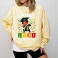 Future HBCU Grad History Boy Graduation HBCU Kids Comfort Colors Sweatshirt Butter