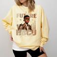 Future HBCU Grad History Boy Kids Graduation HBCU Comfort Colors Sweatshirt Butter