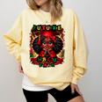 Future HBCU Grad History Girl Graduation HBCU Comfort Colors Sweatshirt Butter