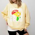 Future HBCU Graduate Afro Girls College Graduation Comfort Colors Sweatshirt Butter