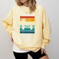 Gamer Graduation 2021 Retro 9th Grade Level Complete Comfort Colors Sweatshirt Butter