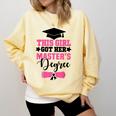This Girl Got Her Masters Degree Graduation Mastered It 2024 Comfort Colors Sweatshirt Butter