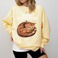 Go Away I'm Introverting Cat Introvert Men Women Girls Kids Comfort Colors Sweatshirt Butter Go Away I'm Introverting Cat Introvert Men Women Girls Kids Comfort Colors Sweatshirt Butter