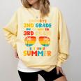 Goodbye 2nd Grade Graduation To 3rd Grade Hello Summer Kids Comfort Colors Sweatshirt Butter
