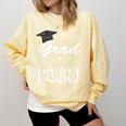 Grad Squad Cute Graduation Comfort Colors Sweatshirt Butter