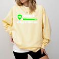 Grade 5 Level Achieved Video Gamer 5th Grade Graduation Comfort Colors Sweatshirt Butter