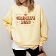 Graduate 2028 Class Of 2028 Senior Graduation Comfort Colors Sweatshirt Butter