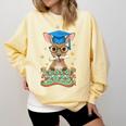 Graduate Kangaroo Class Of 2025 Kids Graduation Comfort Colors Sweatshirt Butter