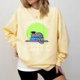 I Graduated Can I Go Back To Bed Now Cat Graduation For Men Women Girls Kids Comfort Colors Sweatshirt Butter