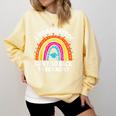 I Graduated Can I Go Back To Bed Now Graduation Hat Rainbow Comfort Colors Sweatshirt Butter