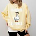 Graduated Silly Goose Student Graduation 2026 Grad Comfort Colors Sweatshirt Butter