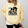Graduation 2020 A Class With Vision Comfort Colors Sweatshirt Butter