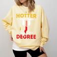 Graduation 2024 Hotter By One Degree Shirt Class Of 24 Comfort Colors Sweatshirt Butter