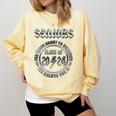 Graduation 2024 Rock & Roll Style Senior Comfort Colors Sweatshirt Butter