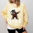 Graduation Class Of 2024 Bigfoot Graduated Seniors 2024 Comfort Colors Sweatshirt Butter