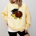 Graduation Hedgehog 2017 Graduate Graduation T-Shirt Comfort Colors Sweatshirt Butter
