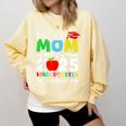 Graduation Proud Mom Of 2025 Kindergarten Graduate Comfort Colors Sweatshirt Butter