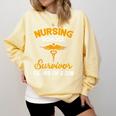 Graduation Shirt Nursing School Survivor Class Of 2018 Tee Comfort Colors Sweatshirt Butter