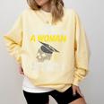 Graduation Student Who Majors In Anthropology Comfort Colors Sweatshirt Butter