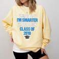 Graduation Turns Out Im Smarter Than I Look Comfort Colors Sweatshirt Butter
