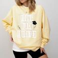 Graduation Young Educated For Men And Women Comfort Colors Sweatshirt Butter