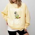 Green Cheek Conure Introvert Parrot Bird Conure Comfort Colors Sweatshirt Butter Green Cheek Conure Introvert Parrot Bird Conure Comfort Colors Sweatshirt Butter