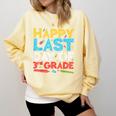 Happy Last Day Of 3rd Grade Shirt Third Grade Graduation Comfort Colors Sweatshirt Butter