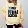 High School Graduation 2018 Grad For Him And Her Comfort Colors Sweatshirt Butter