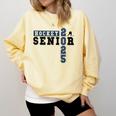 Hockey Senior Night Hockey Senior 2025 Graduation 32 Comfort Colors Sweatshirt Butter