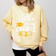 Hotter By One Degree Graduation 2025 Comfort Colors Sweatshirt Butter
