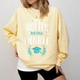 Now Hotter By One Degree Shirt Class Of 2024 Graduation Comfort Colors Sweatshirt Butter