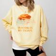 Hunting Is My Escape Introvert Hunter Antisocial Raglan Baseball Tee Comfort Colors Sweatshirt Butter