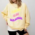 I'm Just Social Distancing Introvert Funny Comfort Colors Sweatshirt Butter I'm Just Social Distancing Introvert Funny Comfort Colors Sweatshirt Butter