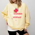 I'm A Veterinarian Vet Student Graduation Comfort Colors Sweatshirt Butter