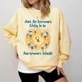 Introvert Extrovert Cartoon In Asstrovert World Comfort Colors Sweatshirt Butter Introvert Extrovert Cartoon In Asstrovert World Comfort Colors Sweatshirt Butter