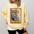 Introvert Homebody Awkward Skeleton The Homebody Tarot Card Comfort Colors Sweatshirt Butter Introvert Homebody Awkward Skeleton The Homebody Tarot Card Comfort Colors Sweatshirt Butter