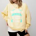 Introvert Quote Introverted But Willing To Discuss Crystals Comfort Colors Sweatshirt Butter