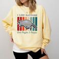 Introvert Raccoon Animal Lover Trash Panda Antisocial Retro Comfort Colors Sweatshirt Butter Introvert Raccoon Animal Lover Trash Panda Antisocial Retro Comfort Colors Sweatshirt Butter