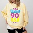 Introvert But Willing To Discuss 90s R&B 1990s Kid Comfort Colors Sweatshirt Butter