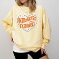 Introverted Extrovert People Hater Calm Peace Lover Comfort Colors Sweatshirt Butter Introverted Extrovert People Hater Calm Peace Lover Comfort Colors Sweatshirt Butter