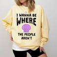 Introverted Sarcastic Humor Antisocial Introvert Comfort Colors Sweatshirt Butter Introverted Sarcastic Humor Antisocial Introvert Comfort Colors Sweatshirt Butter