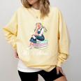 Its Dr Actually Doctorate PhD EdD Graduation Graduate Comfort Colors Sweatshirt Butter