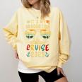 It's My Graduation Cruise 2025 Summer Cruise Seniors Trip Comfort Colors Sweatshirt Butter