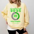 Kids Kids 5th Grade Graduation Video Game Comfort Colors Sweatshirt Butter