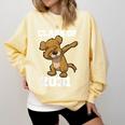 Kids Class Of 2031 Shirt Graduation Dabbing Dog Shirt Comfort Colors Sweatshirt Butter