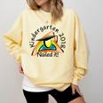 Kids Kindergarten 2018 Nailed It Graduation Comfort Colors Sweatshirt Butter
