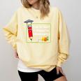Kids Kindergarten Graduation Humor I'm So Smart I Graduated Comfort Colors Sweatshirt Butter