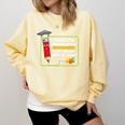 Kids Kindergarten Graduation Students Going To 1st Grade Comfort Colors Sweatshirt Butter
