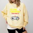 Kids Second Grade Graduation Video Game Shirt Comfort Colors Sweatshirt Butter