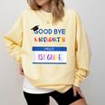 Kindergarten To 1st Grade Graduation T Shirt Comfort Colors Sweatshirt Butter